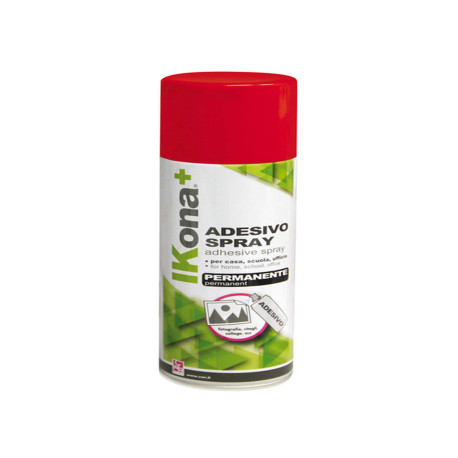 Adesivo spray - permanente - 400 ml - IKona+