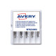 Aghi standard per sparafili - metallo - Avery - conf. 5 pezzi
