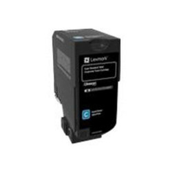 Lexmark - Ciano - originale - cartuccia toner LCCP, LRP, Lexmark Corporate - per Lexmark CS720de, CS720dte, CS725de, CS725dte, 