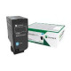 Lexmark - Ciano - originale - cartuccia toner LRP - per Lexmark CS827de, CX827de