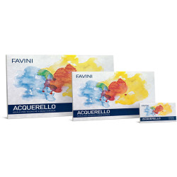 Album Acquerello - 35 x 50 cm - 340 gr - 10 fogli - Favini