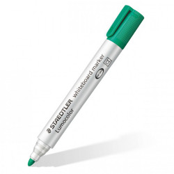 Marcatore Lumocolor whiteboard 351 - punta tonda - tratto 2 mm - verde - Staedtler