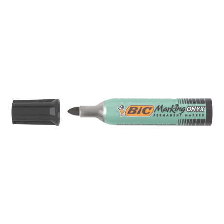 BIC Marking ONYX 1482 - Marcatore - permanente - nero - 1.5 mm (pacchetto di 12)