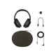 Sony WH-1000XM4 - Cuffie con microfono - dimensione completa - Bluetooth - senza fili, cablato - NFC - eliminazione rumore atti