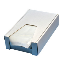 Busta adesiva portadocumenti - senza stampa - C4 (32 x 25 cm) - carta - trasparente - Eco - Starline - conf. 250 pezzi