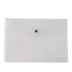 Busta con bottone - A4 - PP - trasparente neutro - Starline