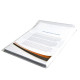 Buste forate con soffietto e patella - spessore 25 mm - liscio - 21 x 30 cm - trasparente - Starline