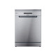 Candy Rapido' CF 4E7L0X - Lavastoviglie WiFi - larghezza: 59.7 cm - prof. 59.8 cm - altezza: 85 cm - acciaio inossidabile