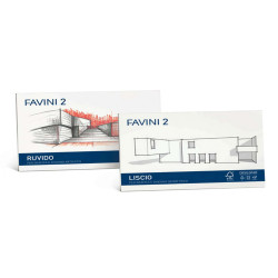 Album Favini 2 - 24 x 33 cm - 110 gr - 20 fogli - ruvido - Favini