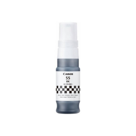 Canon GI 55 BK - 70 ml - nero - originale - confezione da appendere - ricarica inchiostro - per MAXIFY GX1050, GX2050