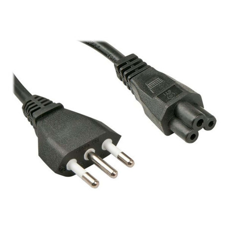 Lindy - Cavo di alimentazione - IEC 60320 C5 a CEI 23-16/VII (M) - 2 m - stampato - Italia