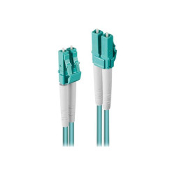 Lindy - Cavo patch - LC multi-mode (M) a LC multi-mode (M) - 5 m - fibra ottica - duplex - 50 / 125 micron - OM3 - senza alogen