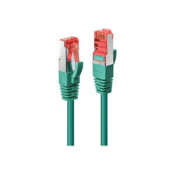 Lindy - Cavo patch - RJ-45 (M) a RJ-45 (M) - 1 m - SFTP, PiMF - CAT 6e - antiaggrovigliamento - verde