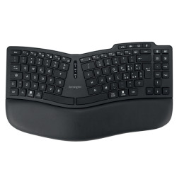 Tastiera Ergo wireless ricaricabile - KB675 EQ - nero - Kensington