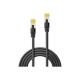 Lindy - Cavo patch - RJ-45 (M) a RJ-45 (M) - 30 cm - SFTP, PiMF - CAT 7 (cavo) / CAT 6a (connettori) - senza alogeni, antiaggro