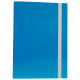 Cartella progetto - con elastico - dorso 3 cm - azzurro - Starline