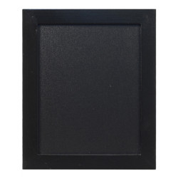 Lavagna Woody - cornice nera - 20 x 24 cm - Securit