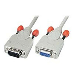 Lindy - Prolunga seriale - DB-9 (M) a DB-9 (F) - 20 m - stampato