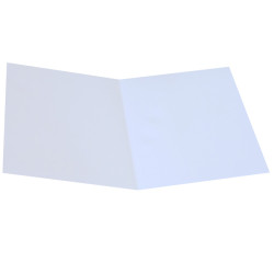 Cartellina semplice - 200 gr - A4 - cartoncino bristol - bianco - Starline - conf. 50 pezzi
