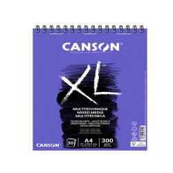 Album XL Mix - A4 - 300 gr - 30 fogli - Canson
