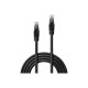 Lindy Basic - Cavo patch - RJ-45 (M) a RJ-45 (M) - 2 m - UTP - CAT 6 - stampato, antiaggrovigliamento - nero