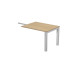 Allungo Agorà - DX/SX - 80 x 60 x 72,5 cm - melaminico - rovere