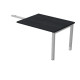 Allungo Easy Plus - DX/SX - 80 x 60 x 72,5 cm - nero venato