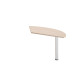 Allungo laterale Agorà Direction - 145 x 67 x 73 cm - rovere