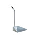Alzaimmondizie Zinky - 35x24x12 cm - metallo zincato - PerfettoFactory