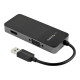 StarTech.com Adattatore USB 3.0 a HDMI e VGA - Convertitore adattatore multiporta 4K/1080p USB Type-A per doppio monitor - Sche