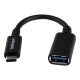 StarTech.com Adattatore USB-A a USB-C Type-C / Tipo-C USB 3.1 - Adattatore USB - 24 pin USB-C (M) a USB Tipo A (F) - USB 3.0 - 