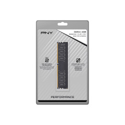 PNY - DDR4 - modulo - 4 GB - DIMM 288-PIN - 2666 MHz / PC4-21300 - CL19 - 1.2 V - senza buffer - non ECC