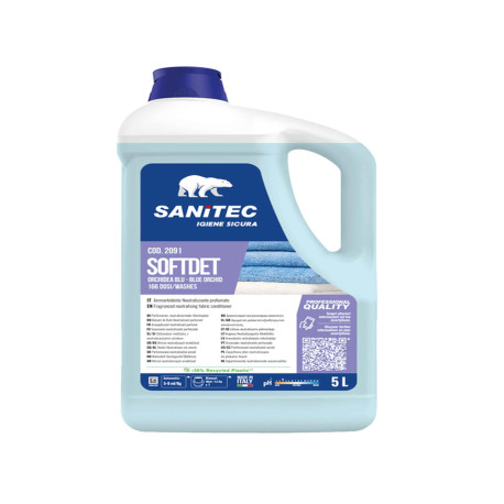 Ammorbidente Softdet - 5 L - orchidea blu - Sanitec