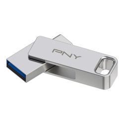 PNY Duo-Link - Chiavetta USB - 64 GB - USB 3.2 Gen 1 / USB-C