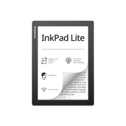 PocketBook InkPad Lite - eBook reader - 8 GB - 9" monocromatico E Ink Carta (1200 x 825) - touchscreen - slot microSD - Wi-Fi -