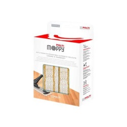 Polti Moppy PAEU0354 - Tappetino in microfibra - per pulitore a vapore (pacchetto di 2)