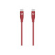 Celly - Cavo USB - USB-C (M) a USB-C (M) - 1.5 m - USB Power Delivery (3A, 60W) - rosso