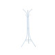 Appendiabiti - 3 supporti - 175 cm - acciaio - bianco - King Collection