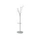 Appendiabiti - con portaombrelli - 5 posti - 187 cm - bianco - Alba