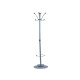 Appendiabiti Dallas - con portaombrelli - 8 posti - 180 x 40 cm - grigio - Unisit