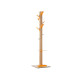 Appendiabiti Easycloth - 6 posti - legno/arancio - Paperflow