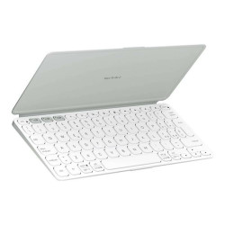 Logitech Keys-To-Go 2 - Tastiera - built-in cover - senza fili - Bluetooth LE - QWERTY - italiana - grigio pallido