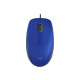 Logitech M110 Silent - Mouse - per destrorsi e per sinistrorsi - ottica - 3 pulsanti - cablato - USB-A - grigio medio