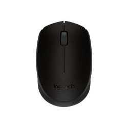 Logitech M171 - Mouse - per destrorsi e per sinistrorsi - senza fili - 2.4 GHz - ricevitore wireless USB - nero