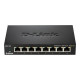 D-Link DGS 108 - Switch - 8 x 10/100/1000 - desktop