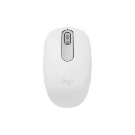 Logitech M196 - Mouse - per destrorsi e per sinistrorsi - ottica - 3 pulsanti - senza fili - Bluetooth - bianco spento