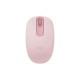 Logitech M196 - Mouse - per destrorsi e per sinistrorsi - ottica - 3 pulsanti - senza fili - Bluetooth - rosa