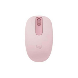 Logitech M196 - Mouse - per destrorsi e per sinistrorsi - ottica - 3 pulsanti - senza fili - Bluetooth - rosa