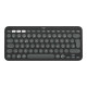 Logitech Pebble Keys 2 K380s - Tastiera - senza fili - Bluetooth LE - QWERTY - italiana - tonal white