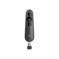 Logitech R500s - Telecomando presentazioni - 3 pulsanti - grafite